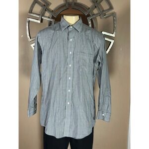 Brooks Brothers Regent Dress Shirt 17 34 Plaid Non Iron Supima Cotton Men